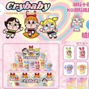 Crying Dolls Character Flocked Blind Box
